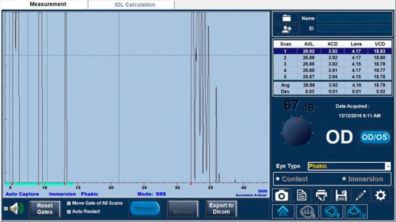 Accutome by Keeler A-Scan Plus