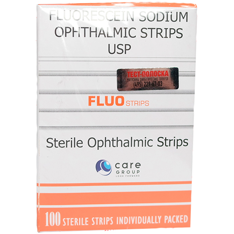 Contacare Ophthalmics and Diagnostics FluoStrips