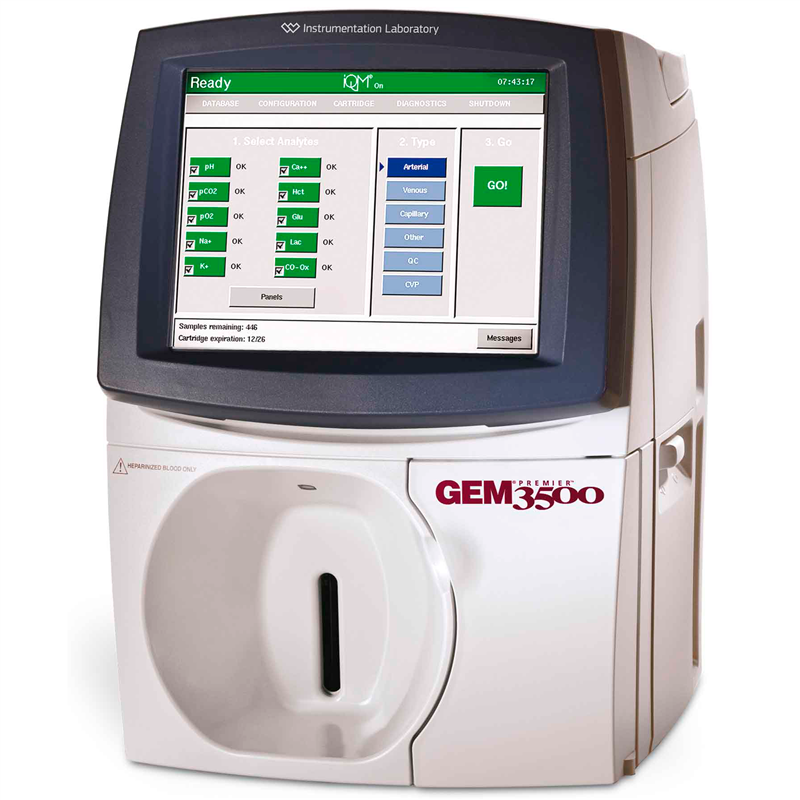 Instrumentation Laboratory Gem Premier 3500