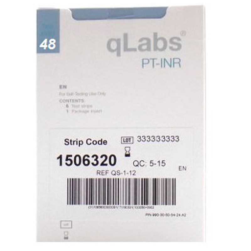 Micropoint Biotechnologies Тест-полоска qLabs PT-INR Test Strip 48шт/упаковка